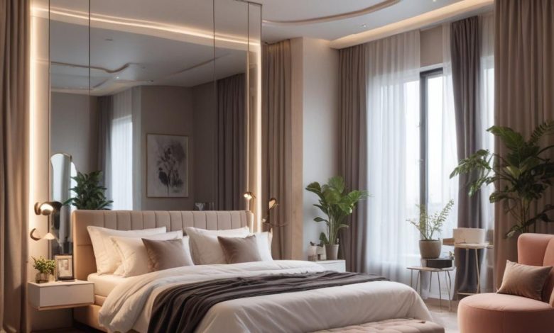 Зеркала для спальни по индивидуальным размерам: варианты изготовления и доступные цены